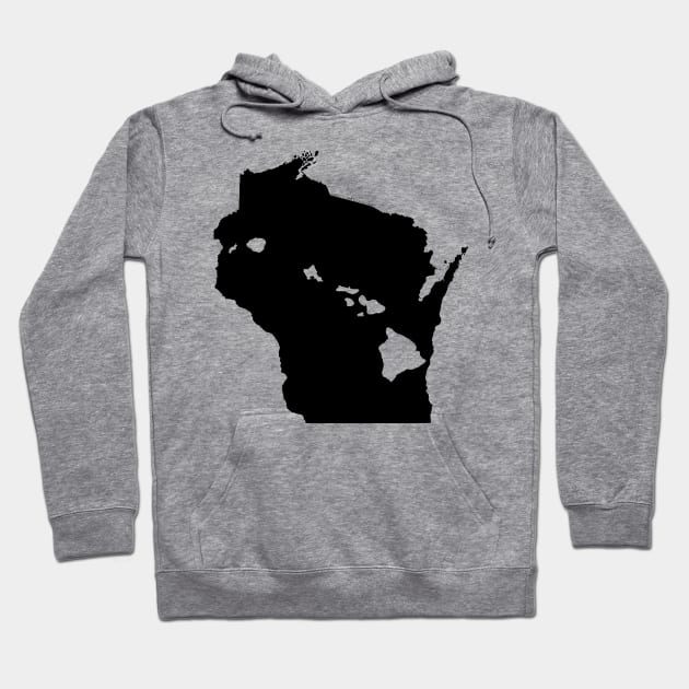 Wisconsin and Hawai'i Roots by Hawaii Nei All Day Hoodie by hawaiineiallday